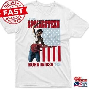 Bruce Springsteen Shirt Born In The Usa Tour 19841985 T-Shirt Classic